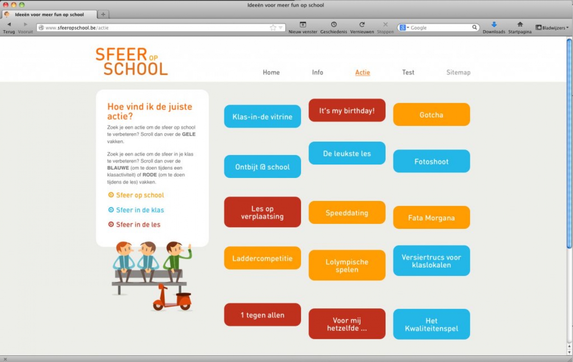 Sfeeropschool.be