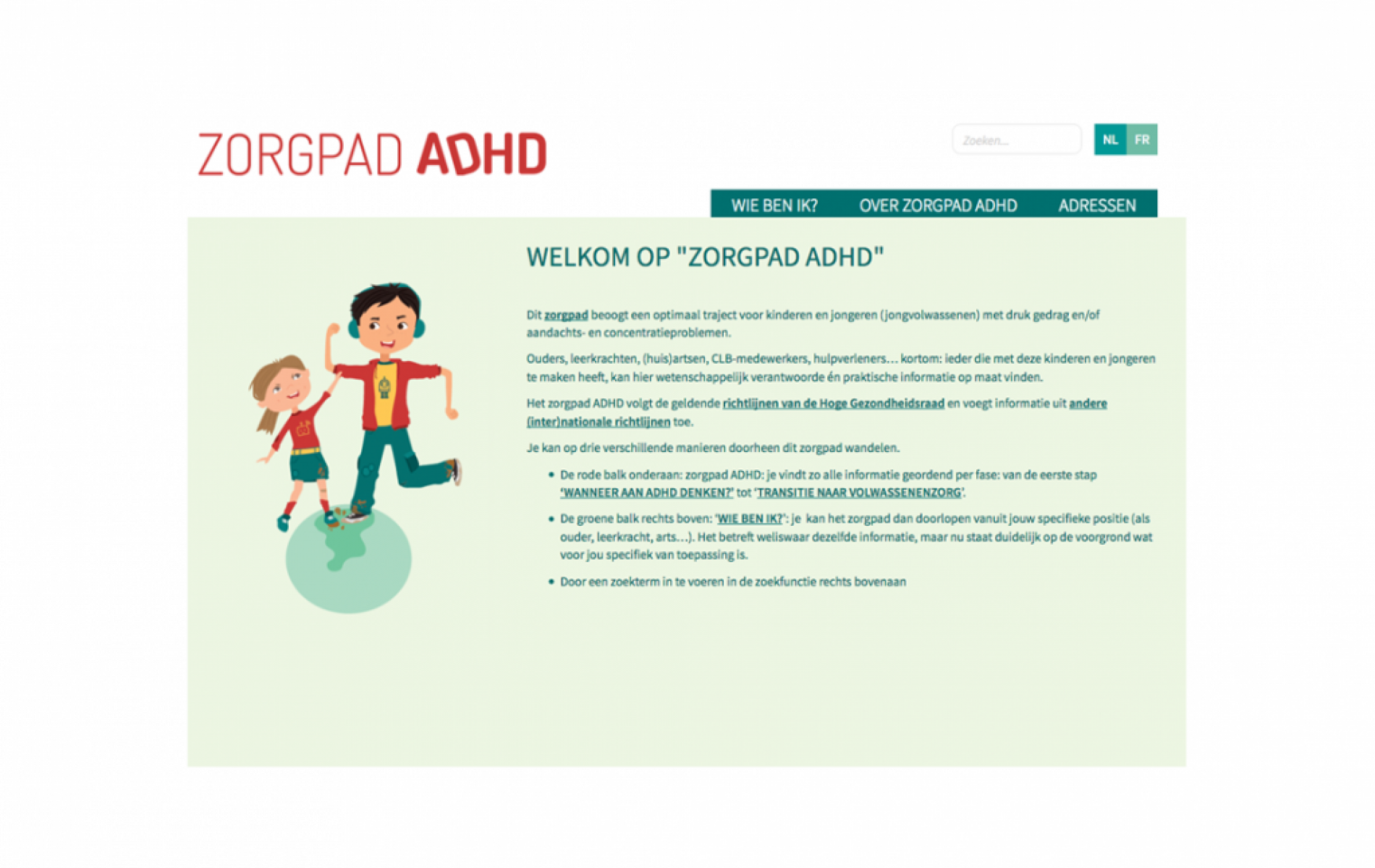 ZORGPAD ADHD